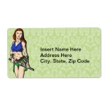 Amazon Women Myth Shipping Label