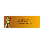 Amazon Women Queen Return Address Label