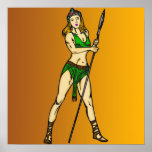 Amazon Women Queen Print
