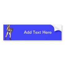 Amazon Women Soldiers Bumper Sticker
