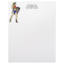 Amazon Women Soldiers Letterhead Design