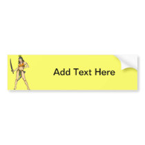 Amazon Women Warriors Bumper Sticker