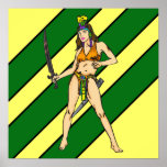 Amazon Women Warriors Poster