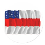 Amazonas, Brazil Waving Flag Sticker