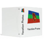 Amazonas Waving Flag 3 Ring Binders