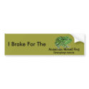 Amazonian Horned Frog Bumper Sticker bumper stickers by mrssocolov Amazonian Horned Frog Bumper Sticker bumper stickers