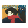Ambassadeurs: Artistide Bruant by Toulouse Lautrec Postcards