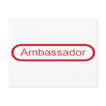 Ambassador Postcard