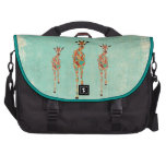 Amber & Azure Giraffes  Bag Computer Bag