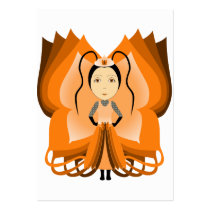 Amber Butterfly Princess Business Card