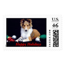 Amber Christmas postage