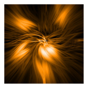 amber feather light print
