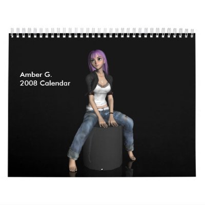 Amber G. 2008 Calendar by iamamberg