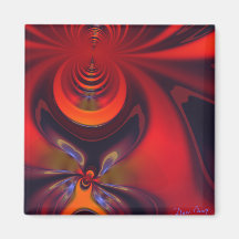 Amber Goddess Fridge Magnets
