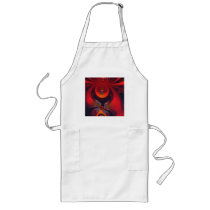 Amber Goddess – Orange and Gold Passion Aprons