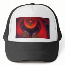 Amber Goddess – Orange and Gold Passion Mesh Hat
