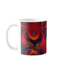Amber Goddess – Orange and Gold Passion Coffee Mugs