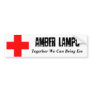 Amber Lamps Bumper Sticker