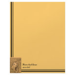Amber Letterhead Template