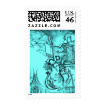 amberblue postage stamps