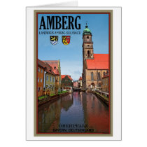 Amberg - Vils River Card