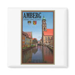 Amberg - Vils River Refrigerator Magnet