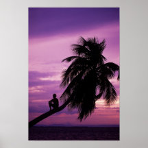 Ambergris Caye, Belize, Central America. Print