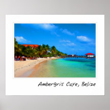 Ambergris Caye Belize Print