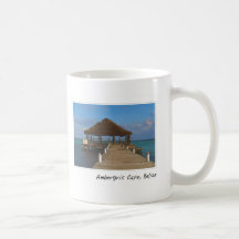 Ambergris Caye Belize Tropical Destination Coffee Mugs
