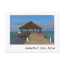 Ambergris Caye Belize Tropical Destination Post Card