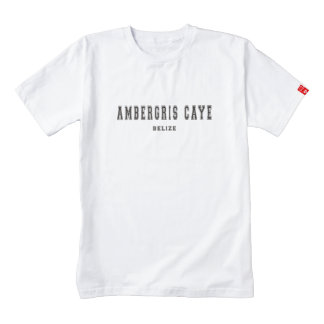 Ambergris Caye, Belize Zazzle HEART T-Shirt