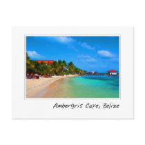 Ambergris Caye San Pedro Belize Postcard