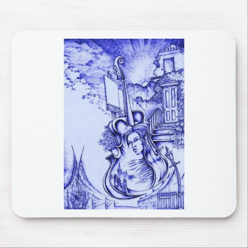 amberpurple mousepad