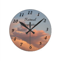 Ambers Natural Inspiration Clock ! wall clocks