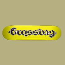 ambigram Crossing skateboards