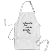 Ambiguity aprons
