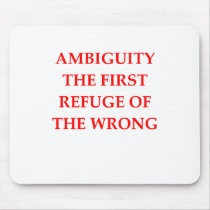ambiguity mouse pad
