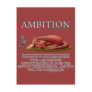 Ambition Fantasy (de)Motivator Post Card