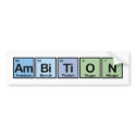 Ambition made of Elements bumper stickers by MadeOfElements Ambition made of Elements bumper stickers