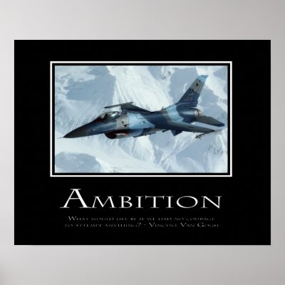 Ambition Posters by Inspiration_Posters