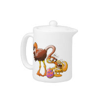 Ambitious Easter Bunny teapots