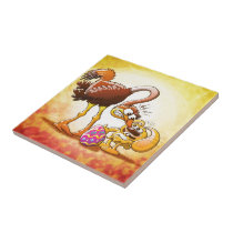 Ambitious Easter Bunny tiles