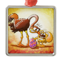 Ambitious Easter Bunny ornaments