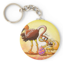 Ambitious Easter Bunny keychains