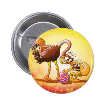 Ambitious Easter Bunny buttons