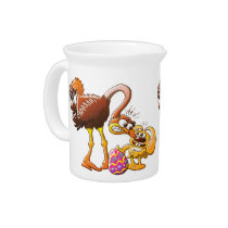 Ambitious Easter Bunny pitchers