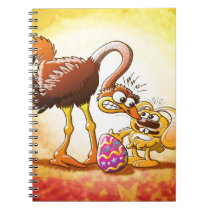 Ambitious Easter Bunny notebooks