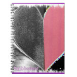 Ambivalent heart journal spiral note book