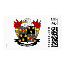 Ambler Family Crest stamps