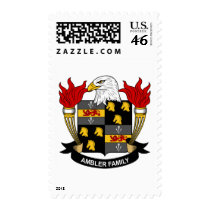 Ambler Family Crest stamps